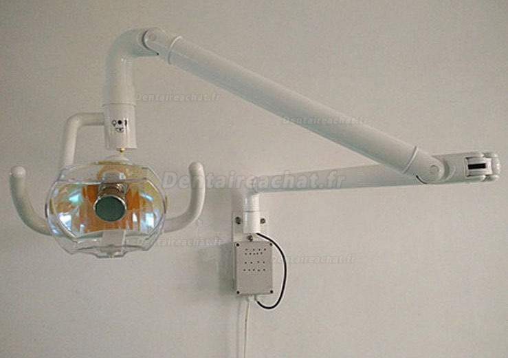 50W lampe scialytique opératoire halogène dentaire (Modèle Murale) avec bras lampe