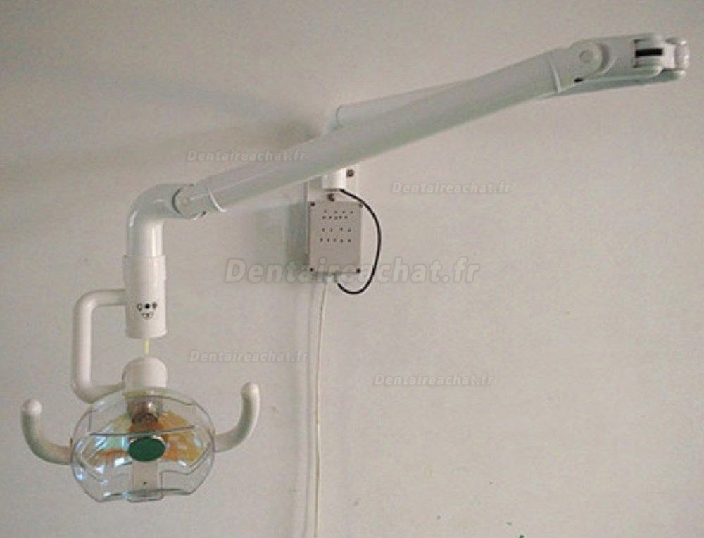 50W lampe scialytique opératoire halogène dentaire (Modèle Murale) avec bras lampe