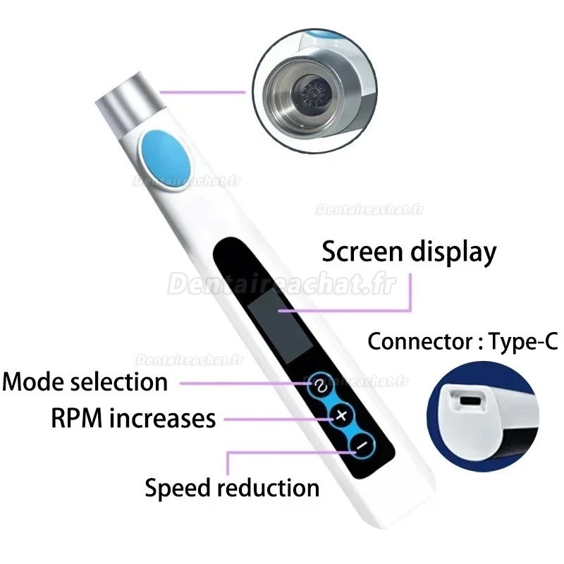 Pièce à main 2 en 1 Westcode Kit réduction interproximale (Kit IPR) + Kit prophylaxie