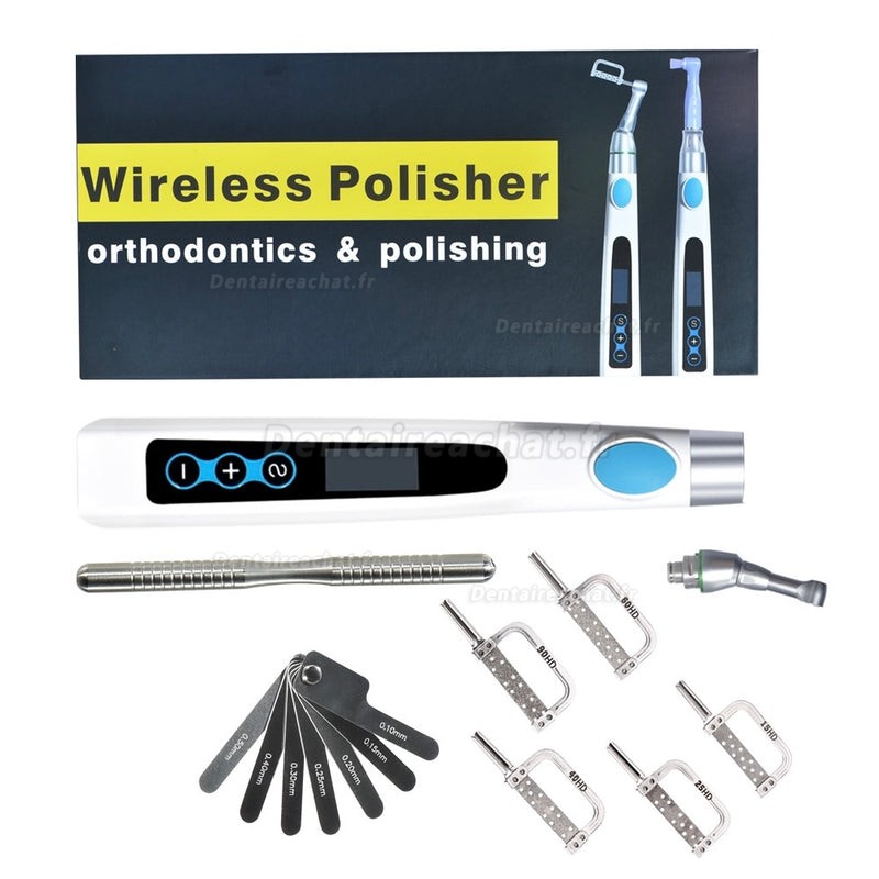 Pièce à main 2 en 1 Westcode Kit réduction interproximale (Kit IPR) + Kit prophylaxie