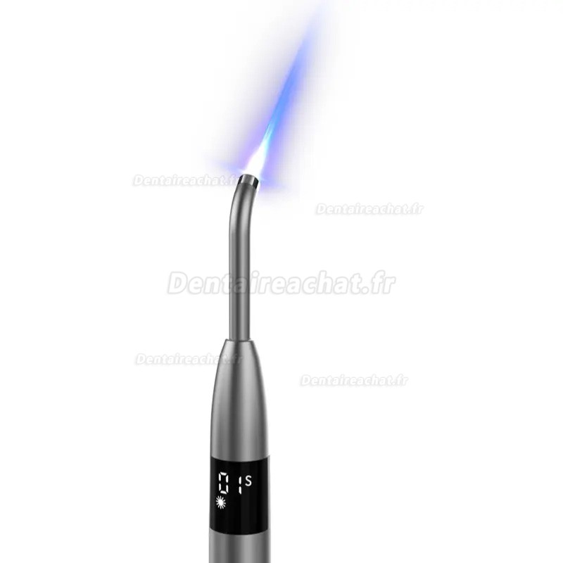 Lampe photopolymeriser dentaire sans fil 2 500 mW/cm² / 3 800 mW/cm²