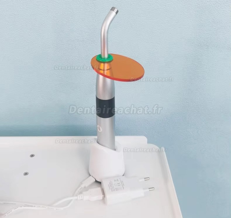 Lampe photopolymeriser dentaire sans fil 2 500 mW/cm² / 3 800 mW/cm²