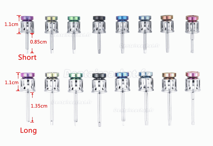 Clé à cliquet dynamométrique universelle pour implant dentaire 10-70NCM avec outils de réparation de tournevis et kit de clés