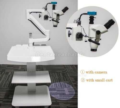 Microscopie opératoire dentaire 3.75-22.5X pour endodontie chirurgicale (avec 1920*1080P caméra)