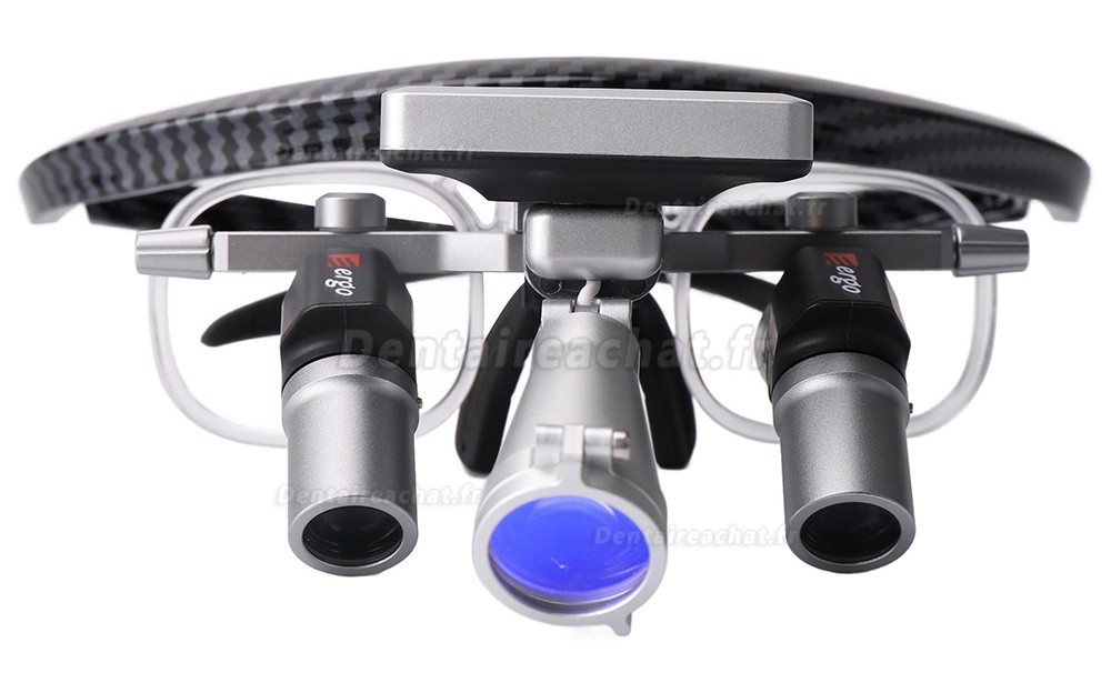 Loupes ergonomiques dentaires YUYO EL1+WL1 (grossissement 3X/4X/5X/6X) avec lampe frontale sans fil Loupes ergonomiques dentaires YUYO EL1+WL1 (grossissement 3X/4X/5X/6X) avec lampe frontale sans fil