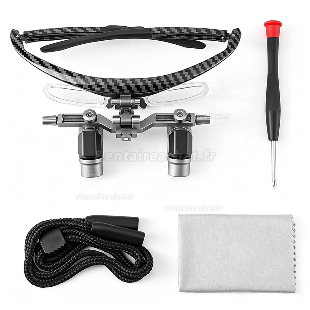 Loupes ergonomiques flip-up dentaires YUYO Ergo (grossissements 3X/4X/5X/6X) Loupes ergonomiques flip-up dentaires YUYO Ergo (grossissements 3X/4X/5X/6X)