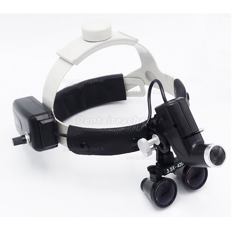 YUYO® DY-106 lampe frontale médicale et 3.5X loupe binoculaire dentaire