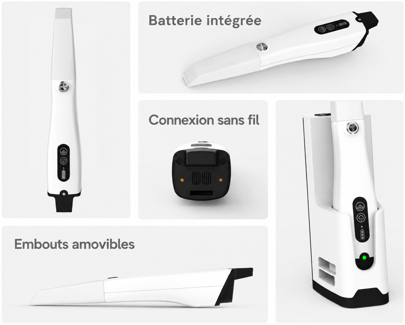 Scanner intra-oral 3D sans fil Panda P4 (fourni avec 6 embouts de num&eacute;risation)