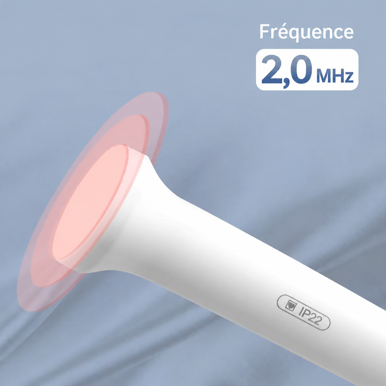 Doppler f&oelig;tal de poche CONTEC 10B avec &eacute;cran LED