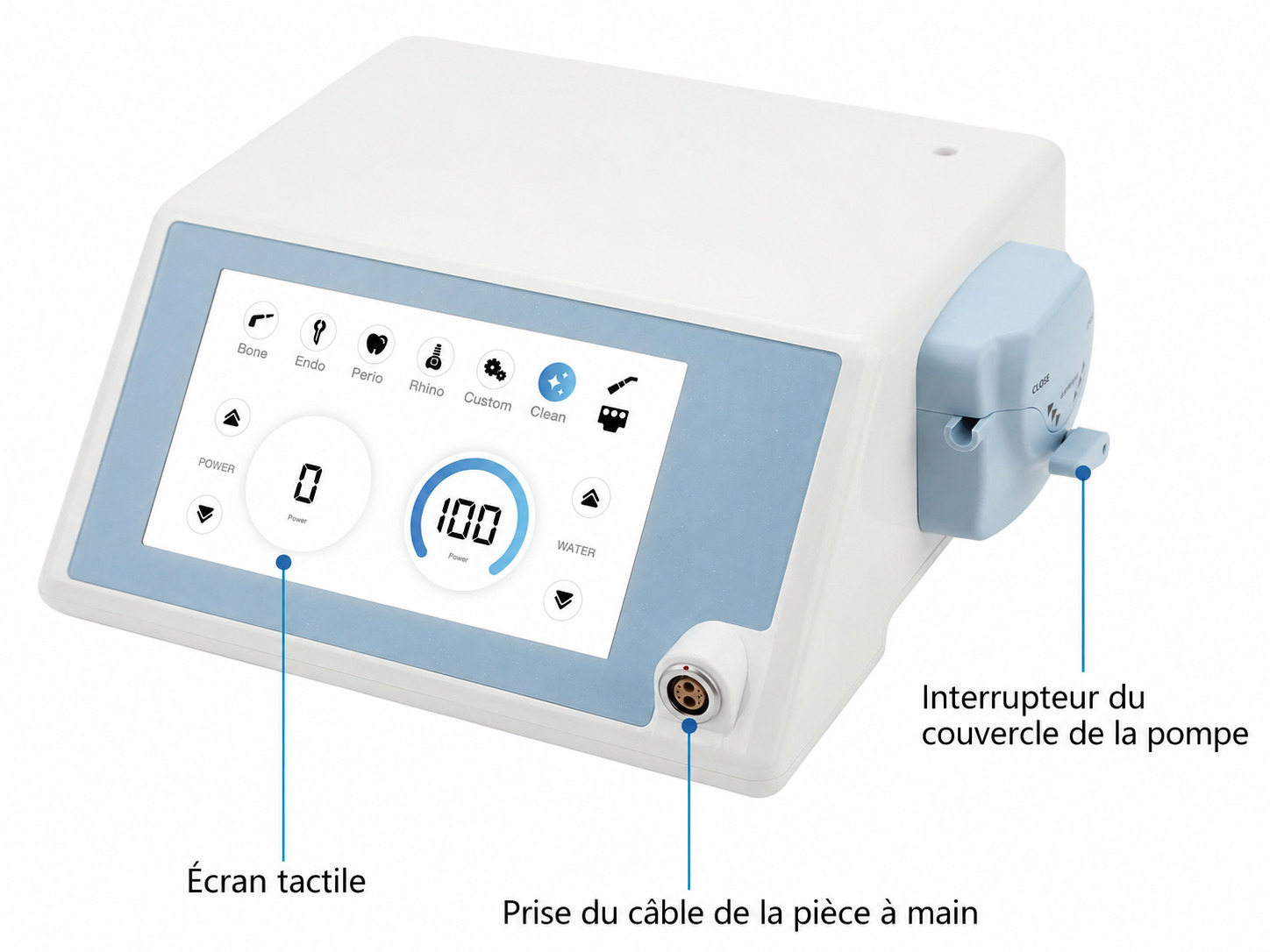 Unit&eacute; de pi&eacute;zochirurgie dentair PULIHUA PLH-US1/Moteur de piezochirurgie ultrasonique