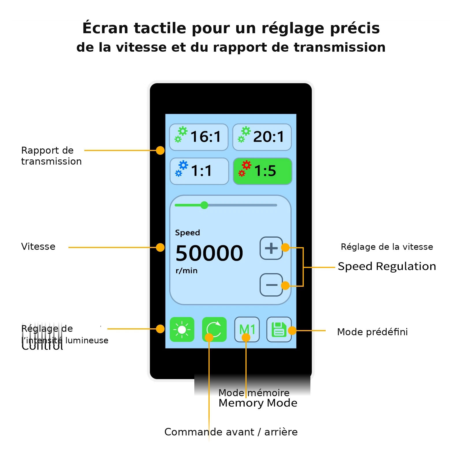 Unit&eacute; mobile (cart) dentiste ANZHI AZ-202-1 avec compresseur d'air et micromoteur