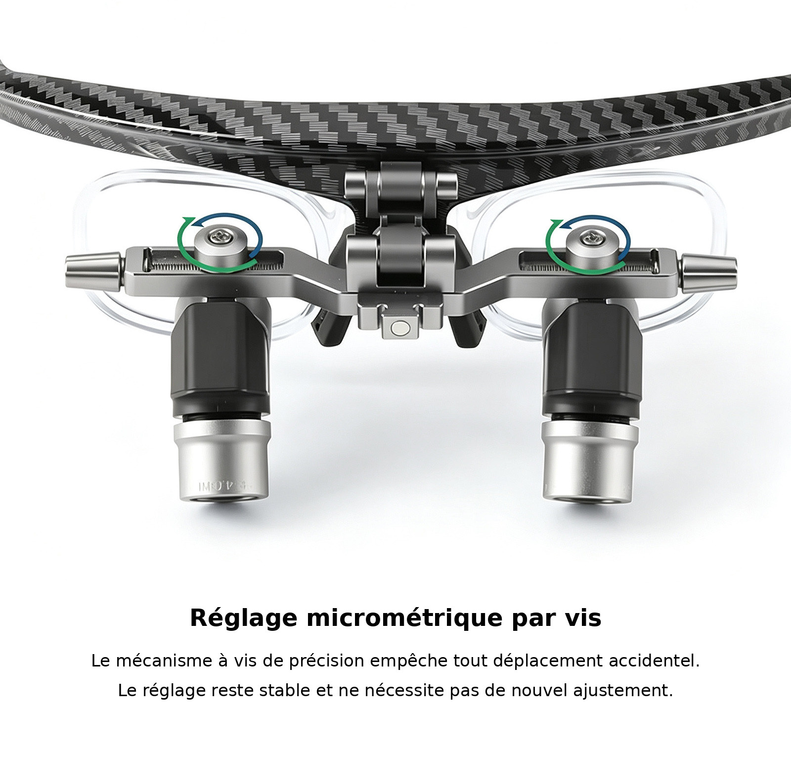 Loupes ergonomiques flip-up dentaires YUYO Ergo (grossissements 3X/4X/5X/6X) Loupes ergonomiques flip-up dentaires YUYO Ergo (grossissements 3X/4X/5X/6X)