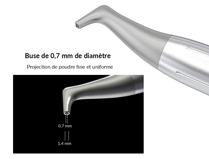Aéropolisseur dentaire / Jet de bicarbonate dentaire – Raccord 2 ou 4 trous Aéropolisseur dentaire / Jet de bicarbonate dentaire – Raccord 2 ou 4 trous