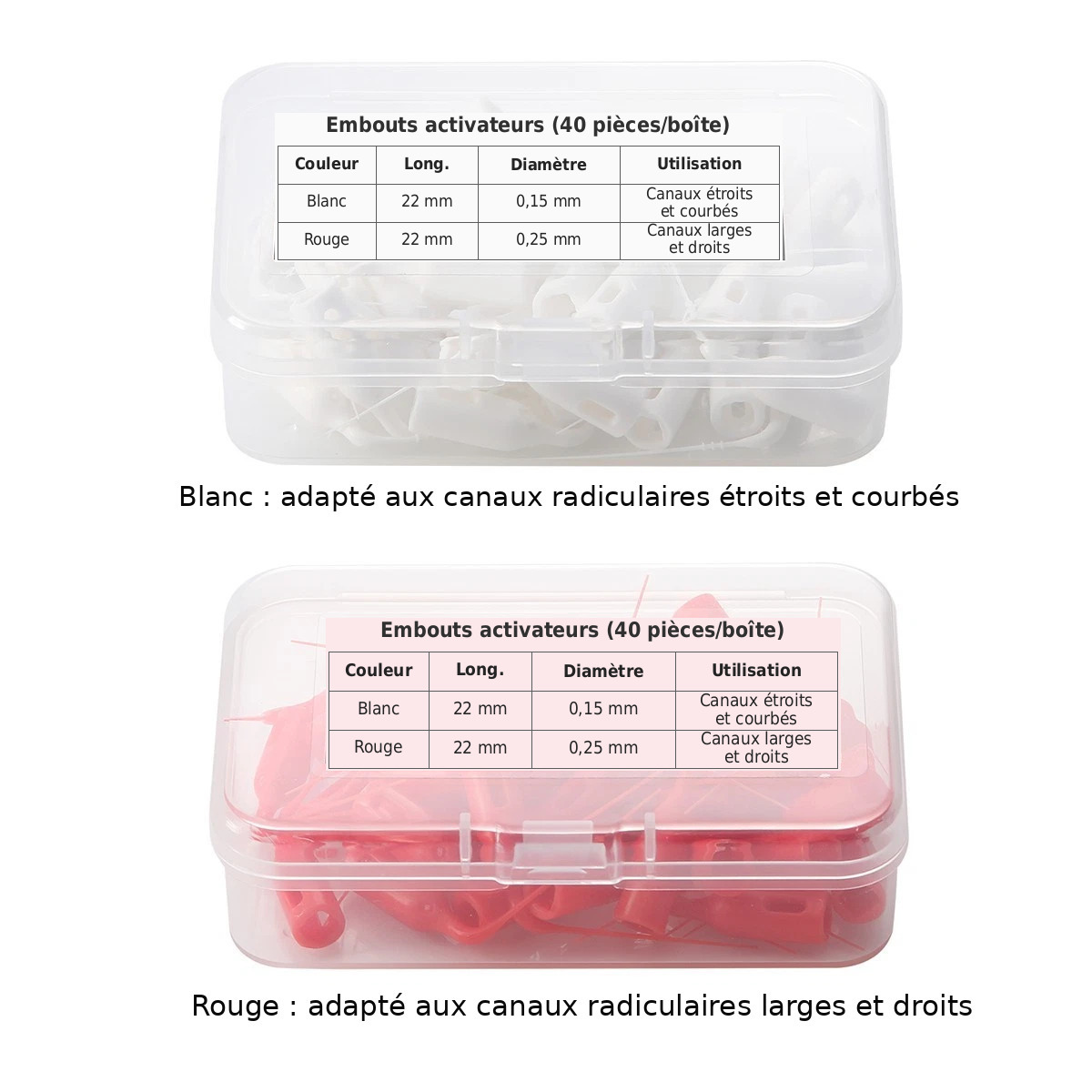 Endoactivator endodontique sonique Yahope A5 avec pi&egrave;ce &agrave; main et embouts
