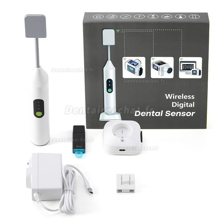 Appareil radiologie portable dentaire (Écran intégré) + Capteur radiographique dentaire sans fil iRay Pluto 0002XW