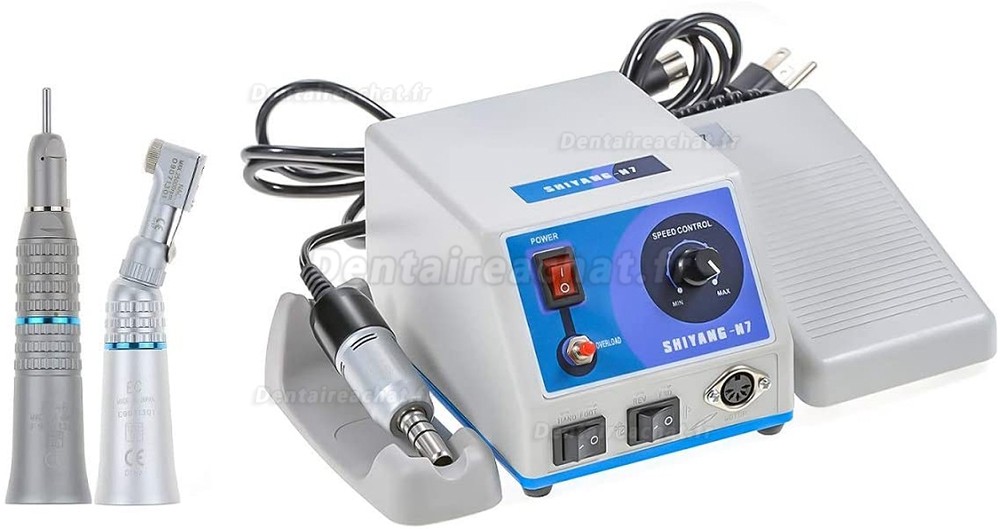 Micromoteur électrique Pour Laboratoire Dentaire – Avec Contre-angle Droit – Neuf, Certifications FDA